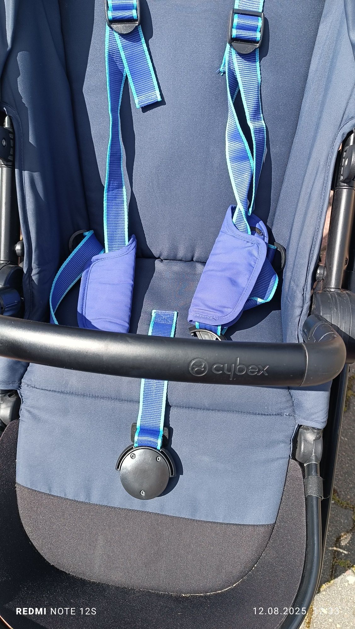 Cybex Iris m-air spacerowy wózek granatowy spacerówka stan bdb