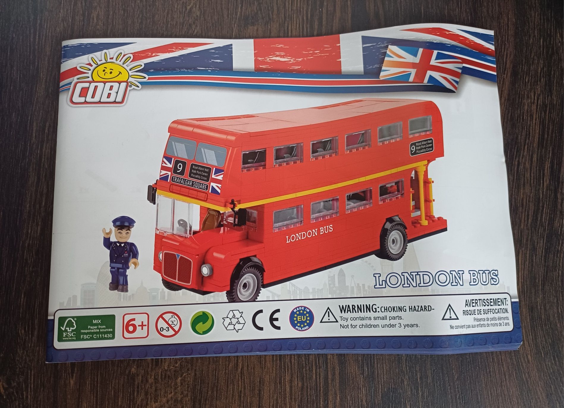 Autobus z klocków Cobi London bus (1885) 435 elementów