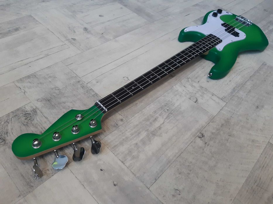 Gitara Basowa Precision Bass-Green Burst Bass 4-wysyłka Gratis-zamiana