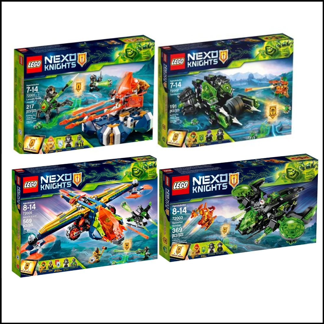 П/О/И/С/К LEGO Nexo Knights (описание)