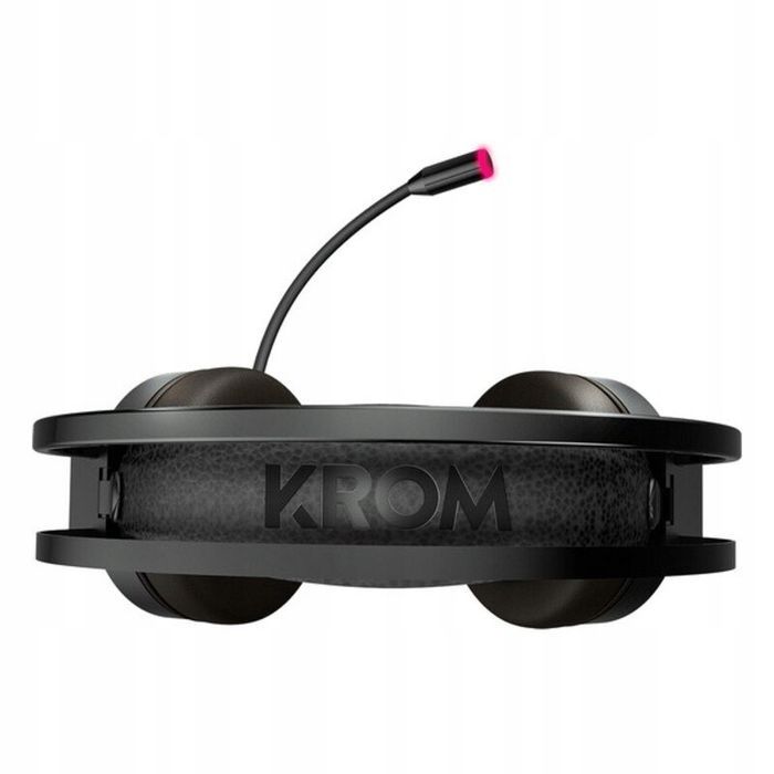 krom kappa zestaw słuchawkowy opaska na głowę czarny oświetlenie rgb