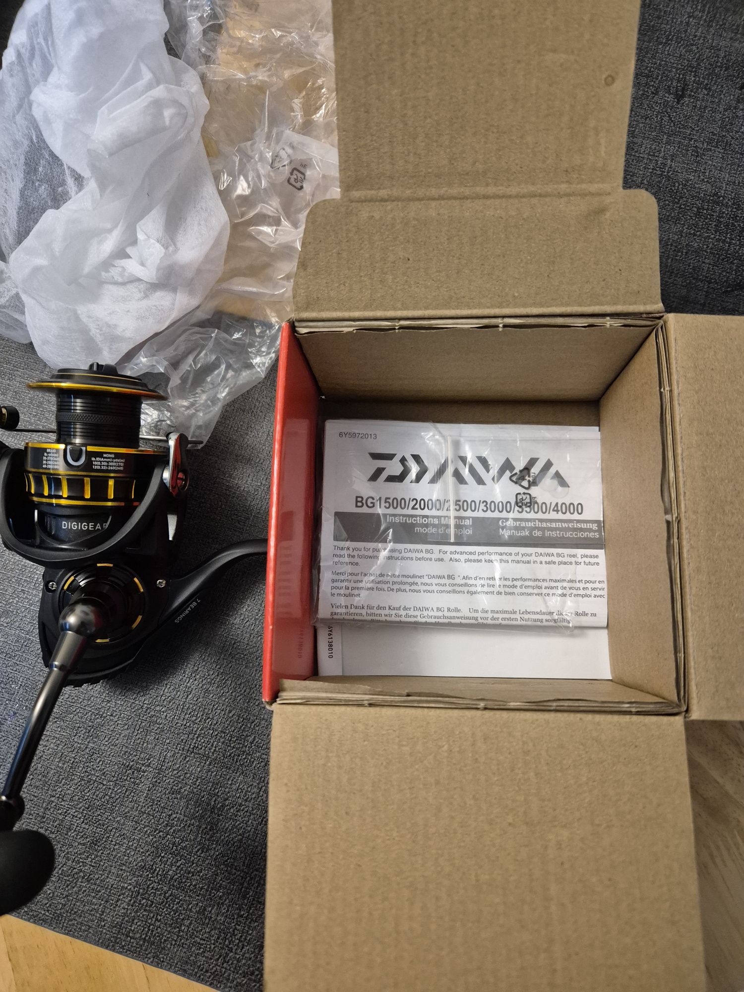 Kołowrotek Daiwa BG 4000 //Nowy//