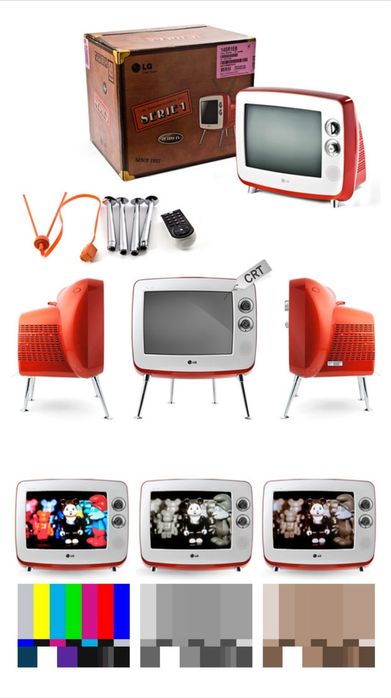 Телевизор LG Retro дизайн