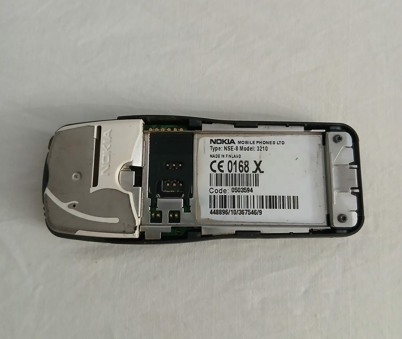 Nokia Modelo 3210 Antigo tá sem Bateria
