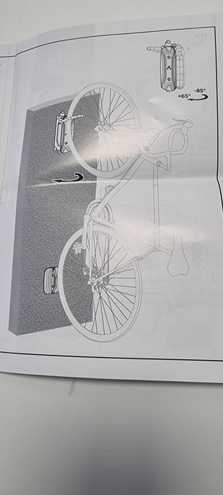 Uchwyt wieszak ścienny na rower Mimoke