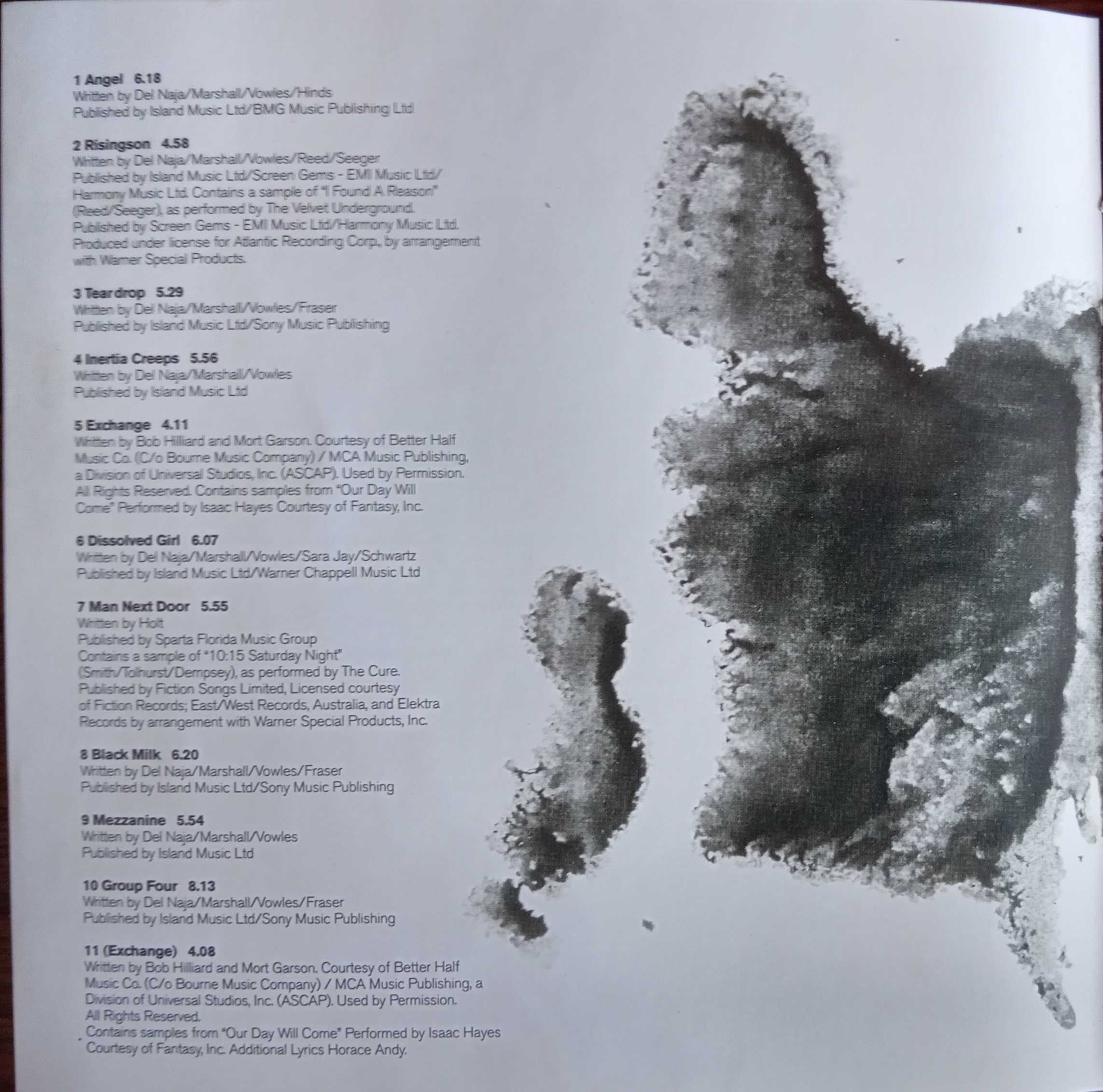 Massive Attack - - - - - Mezzanine - - - - - CD