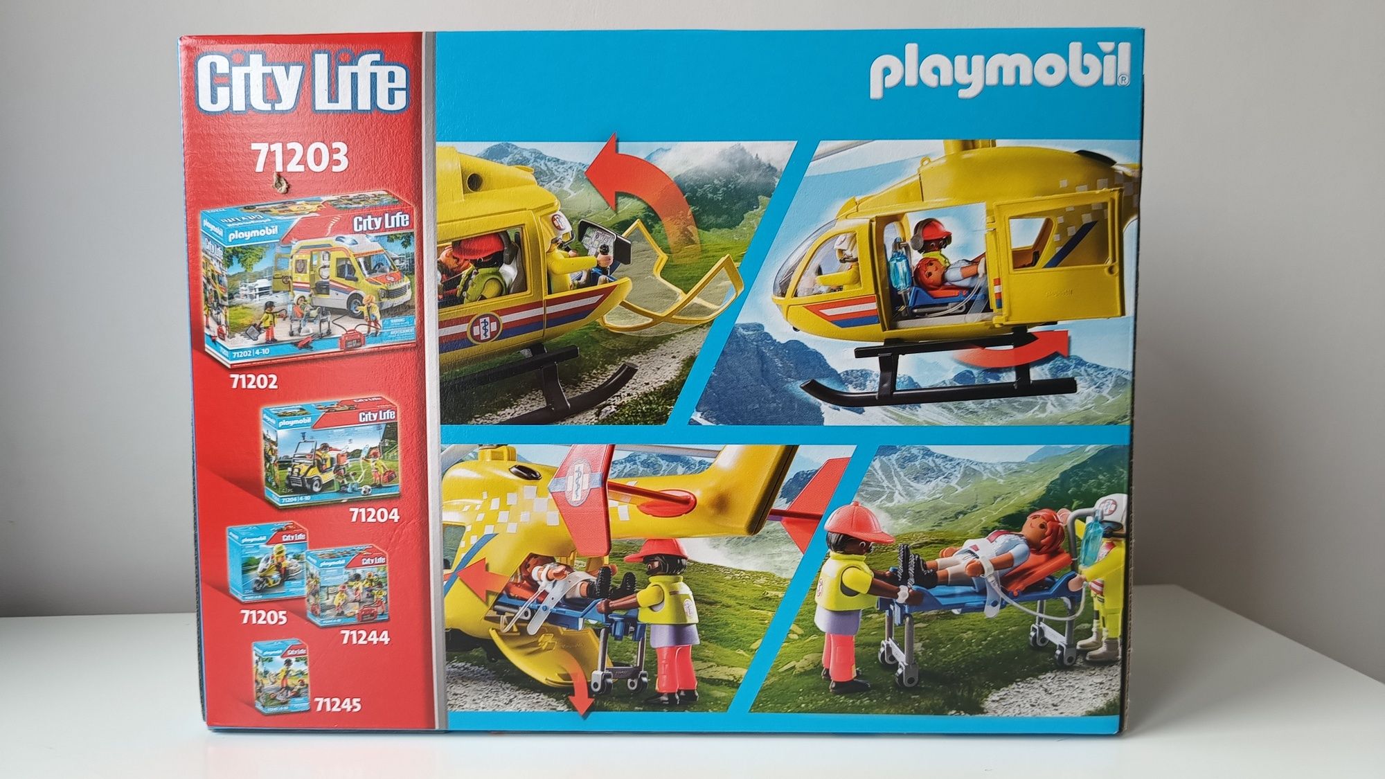 Playmobil 71203 Pogotowie, helikopter ratunkowy