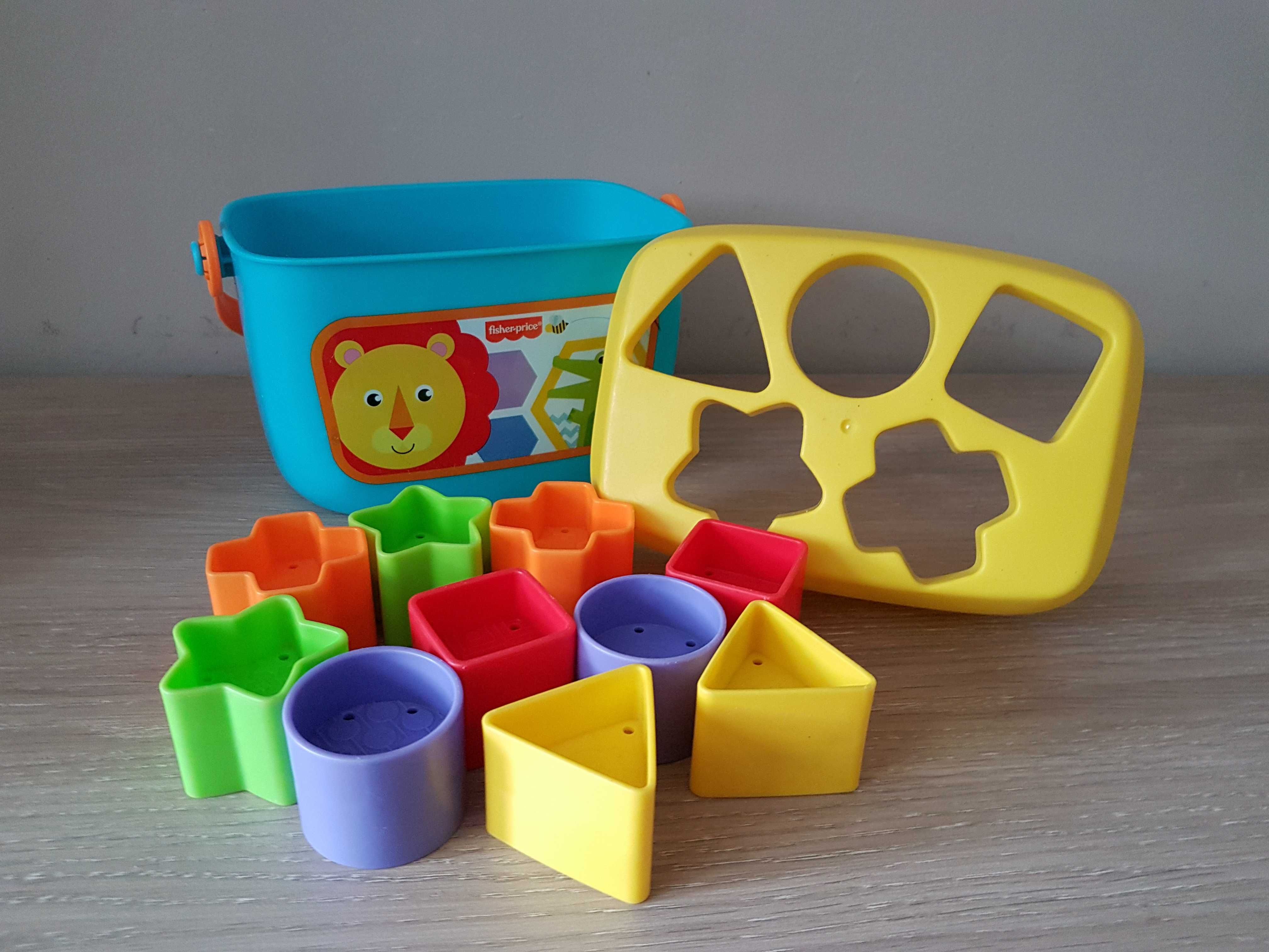 Fisher-Price - Szczeniaczek uczniaczek klocki, sorter, auto, kostka