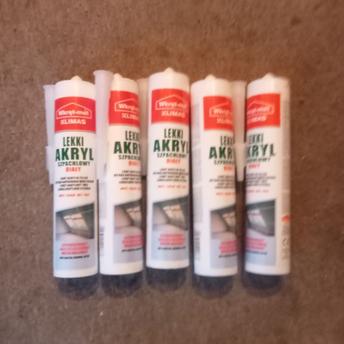 Akryl szalpachlowy , wyrownawczy Nowy biały