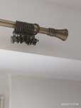 Metalowy karnisz sufitowy 490 cm
