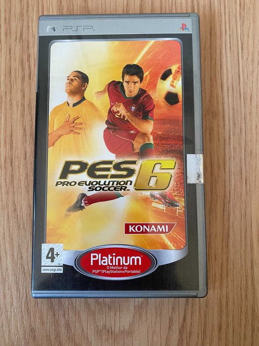 Pro Evolution Soccer 6 (PES6) - Jogo PSP - Platinum