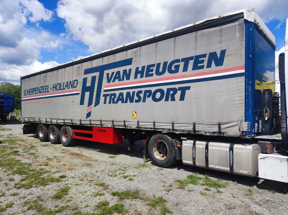 Штора полуприцеп когель площадка соломовоз лісовоз переобладнання