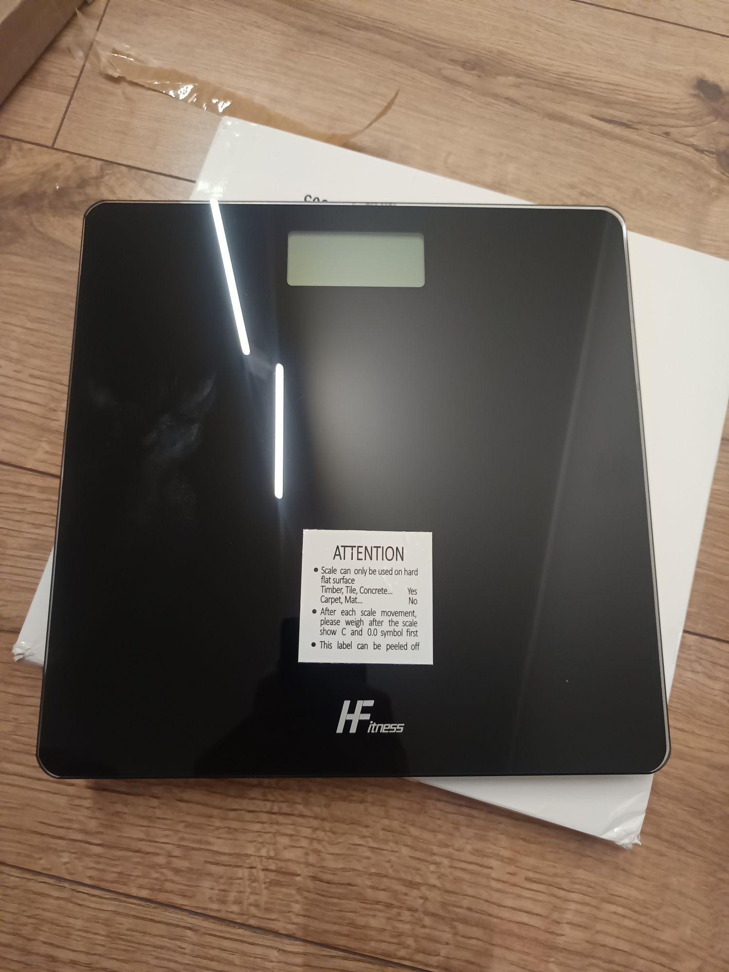 Cyfrowa elektroniczna Waga łazienkowa 180 Kg podświetlana