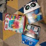 3 zestawy klocków Mega Bloks Fisher Price