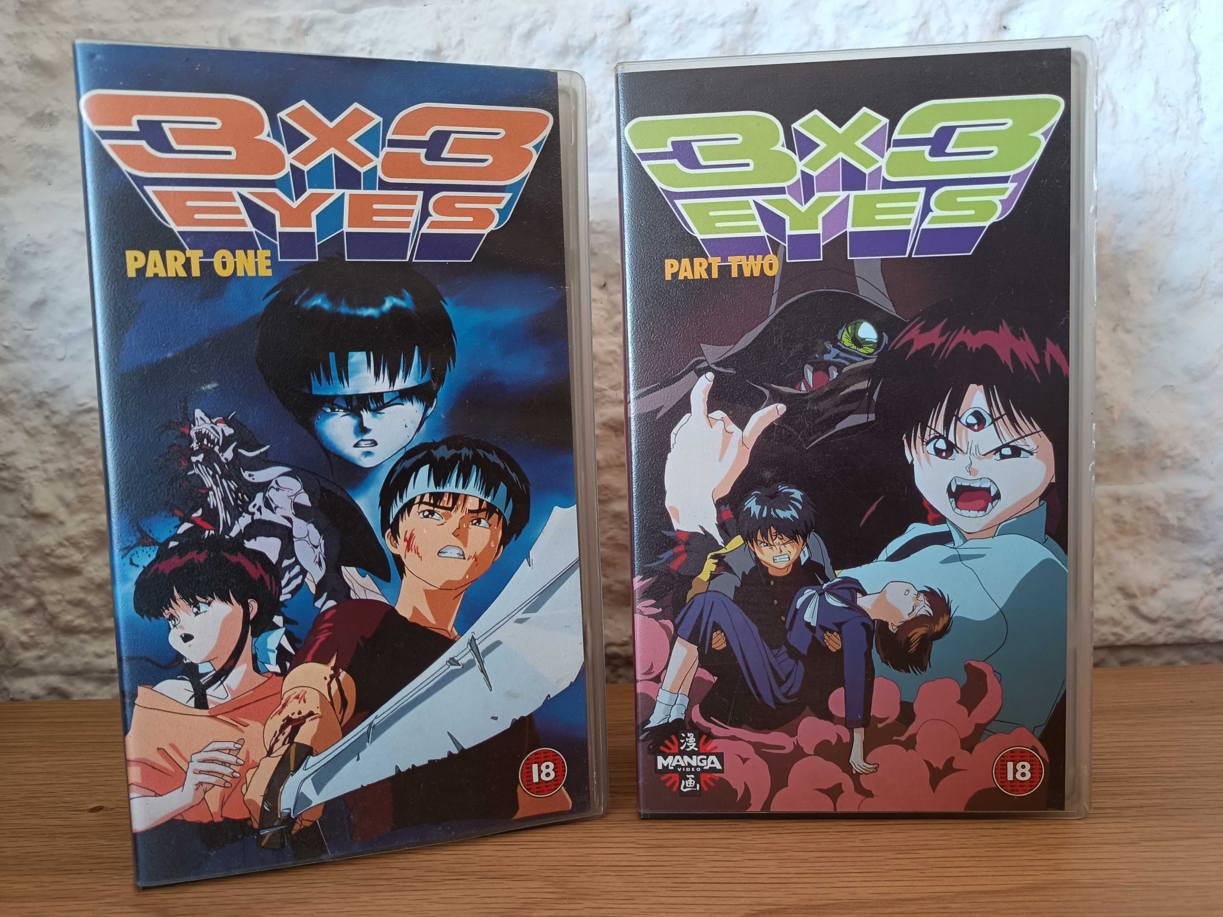 Filmes VHS Manga