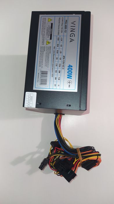 Блок живлення Vinga 400W 12 см
