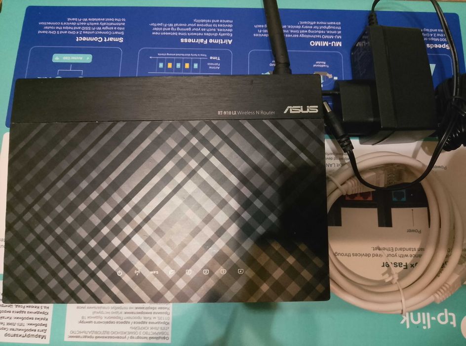 WiFi Роутер Asus RT-N10 LX з WAN портом