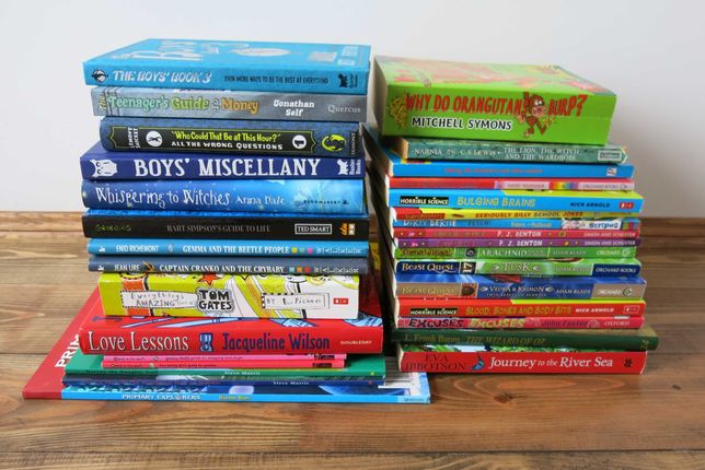 27 NOWYCH książek po angielsku dla dziecka nastolatka + 4 używane