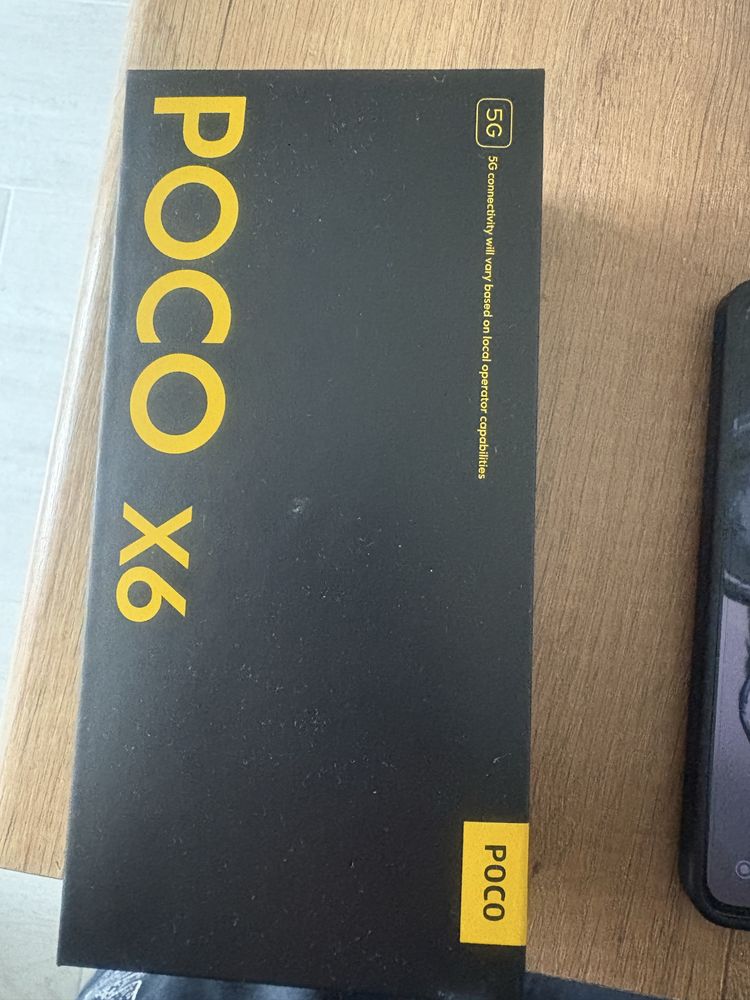 Xiaomi poco x6 5g 12ram, 256gb, niebieski