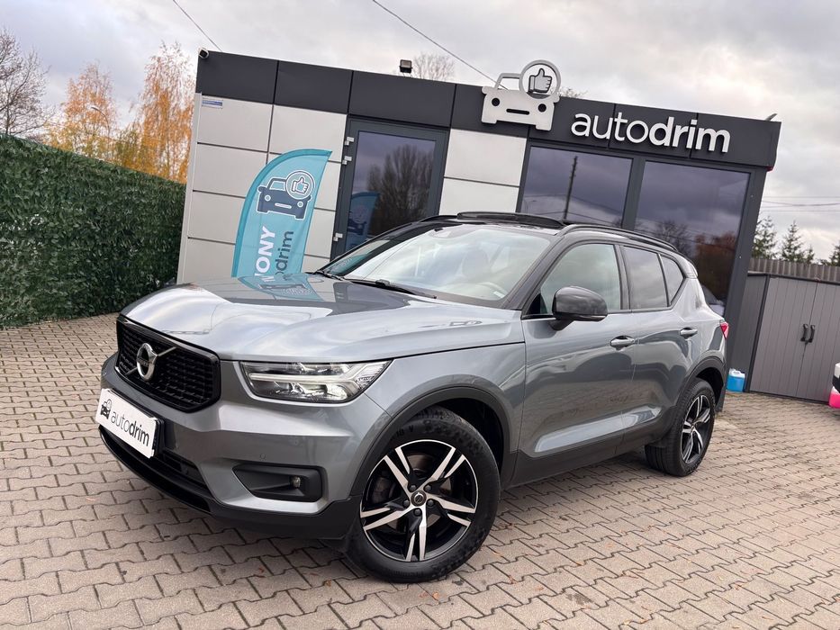 Volvo XC 40 ⟁ZWERYFIKOWANY⟁ 2.0 150KM Aut. R-Design Full LED Skóra Bezwypadkowy!
