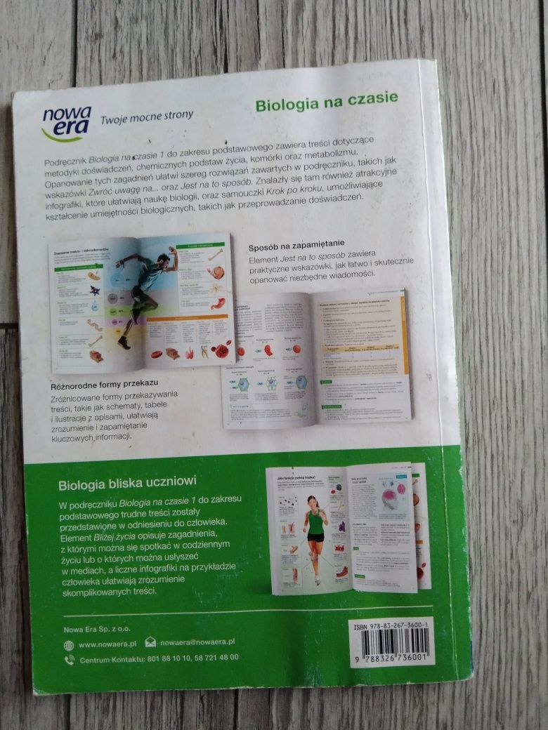 podręcznik "biologia na czasie"