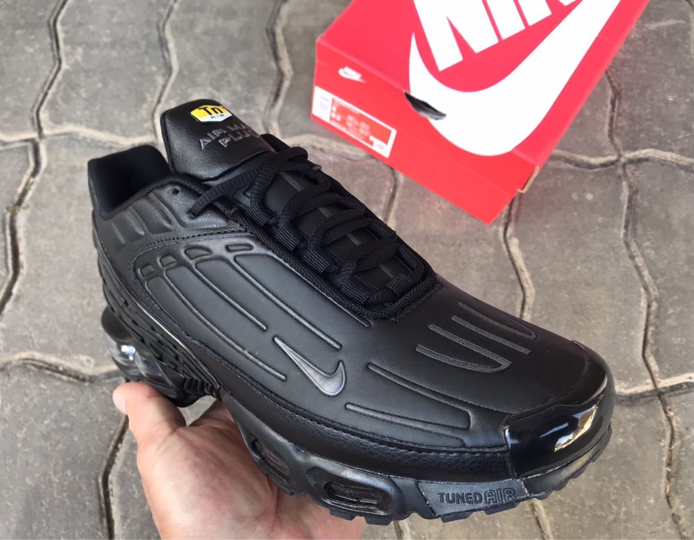 Кроссовки Nike Air Max Plus lii Ltr Leather 41-46 шкіра кожа