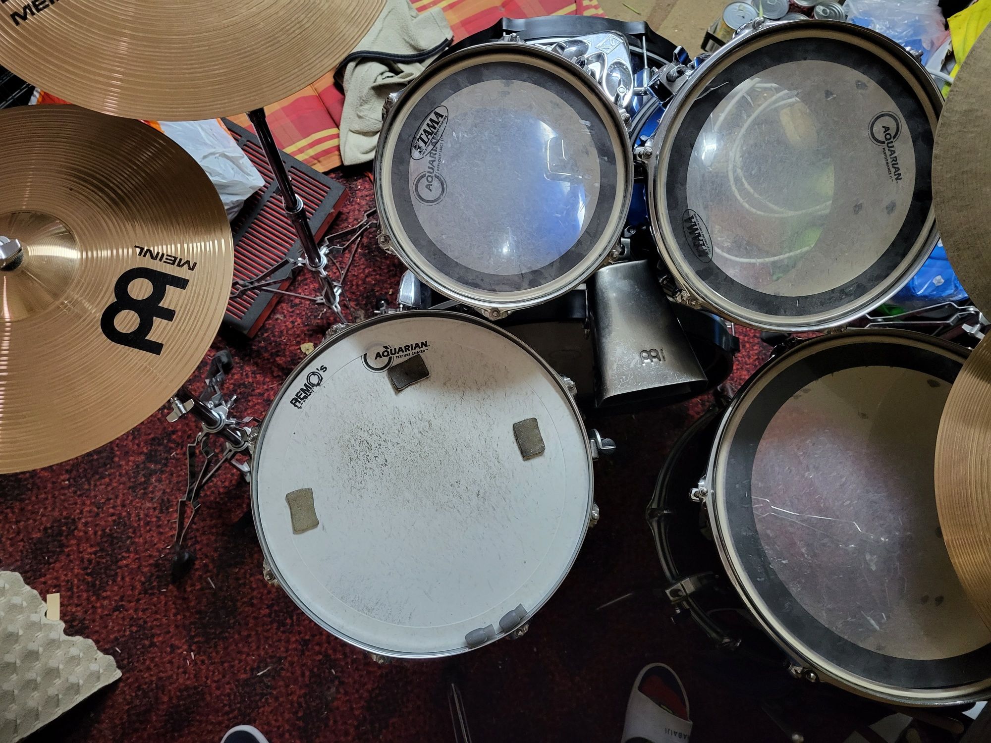 Perkusja Tama Imperialstar + Talerze Meinl MCS 2018 + Hardware