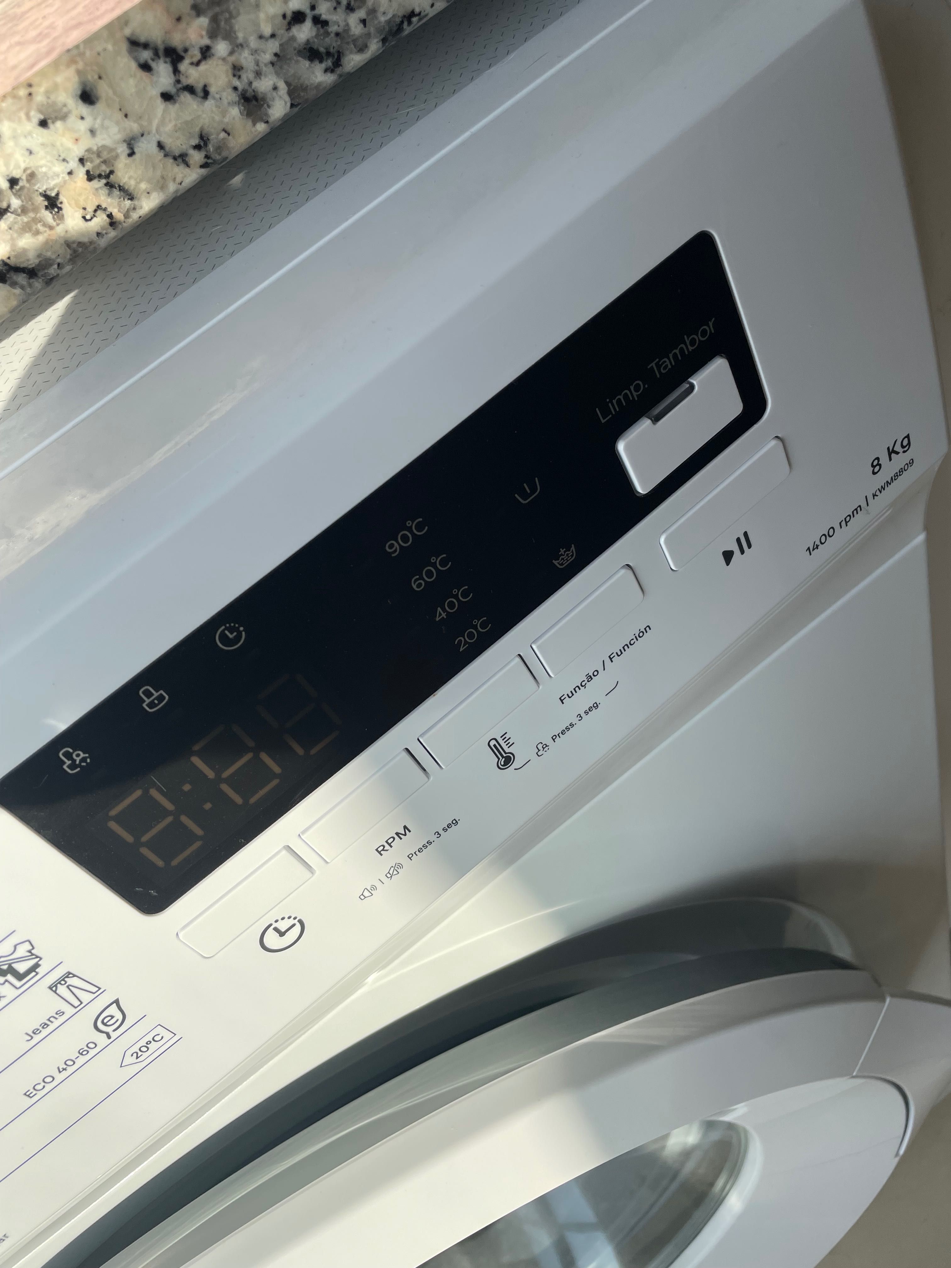 Vendo Máquina de lavar Kunft 8kg