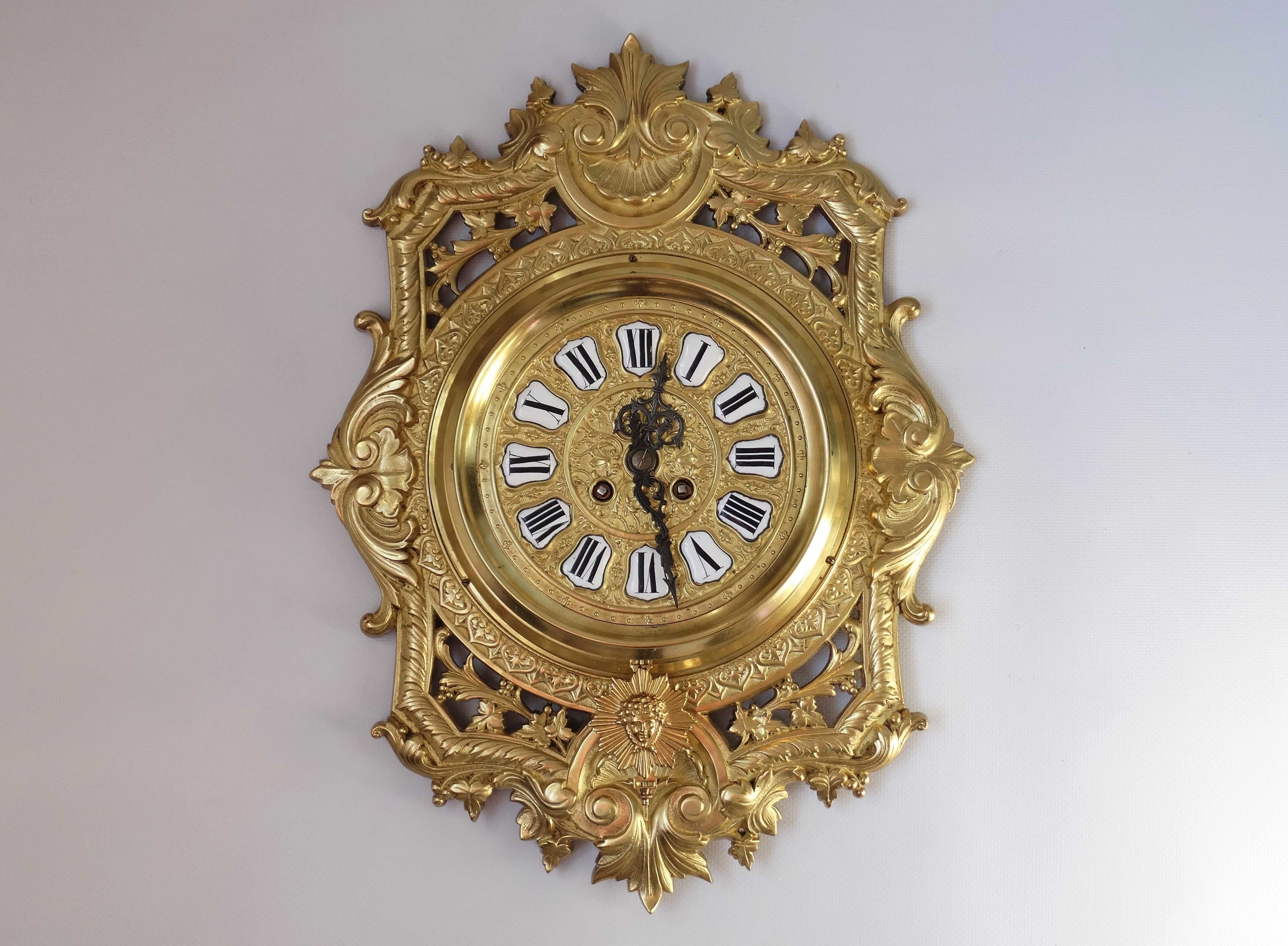 Бронзовий годинник ,часы Mistery від Ежена Фаркота XIX