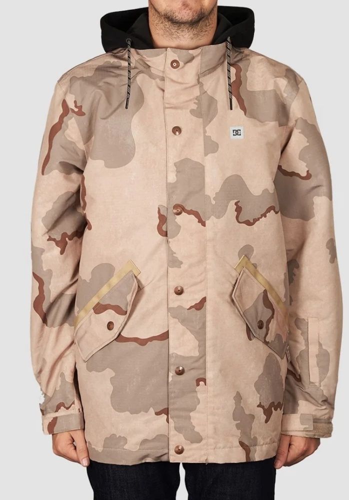 Kurtka snowboardowa dc union snow jacket incense dcu camo