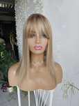 Topper Karina włosy naturalne mix blond z refleksami mikroskóra