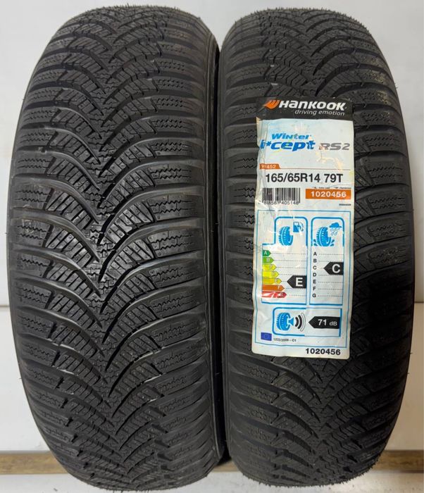 2x 165/65r14 Hankook Winter I*cept RS2 79T 2019