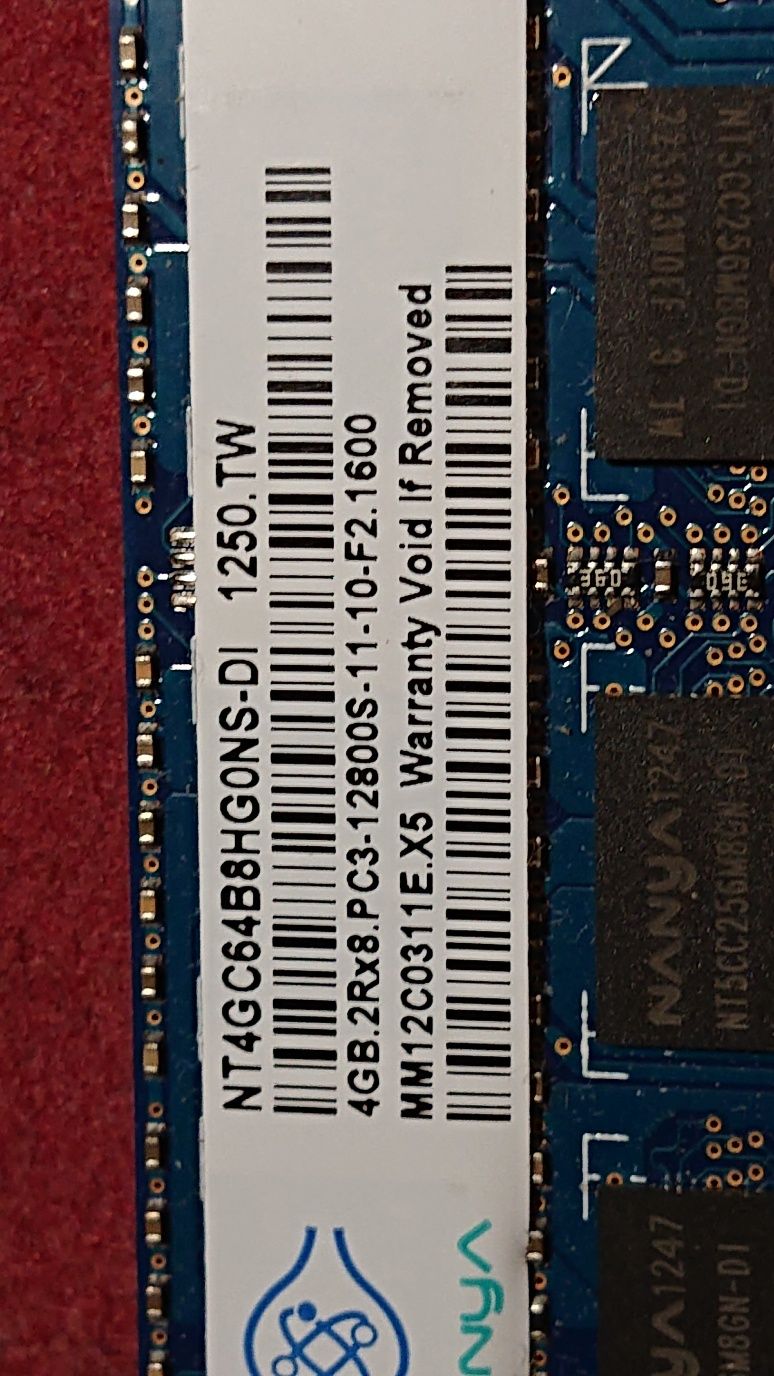 Оперативна пам'ть
ОЗУ
4GB
1шт
Відправлю олх доставкоюОзу
На 16гб
Ddr3