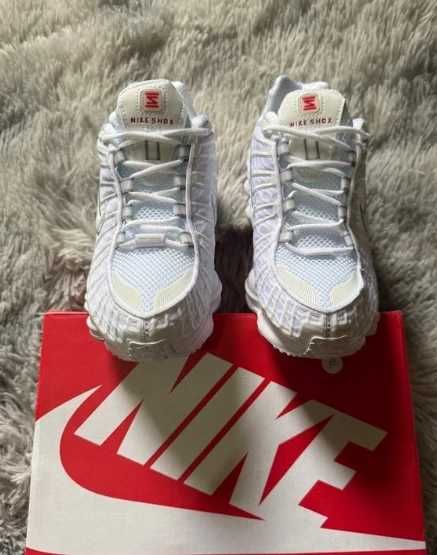 Buty Trampk Nike Shox TL White Silver R.40