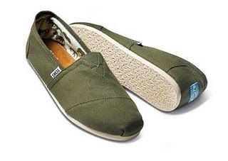 Toms мокасини еспадрильї р. 44 оригінал хакі