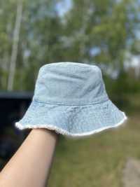 Jeansowy kapelusz bucket hat