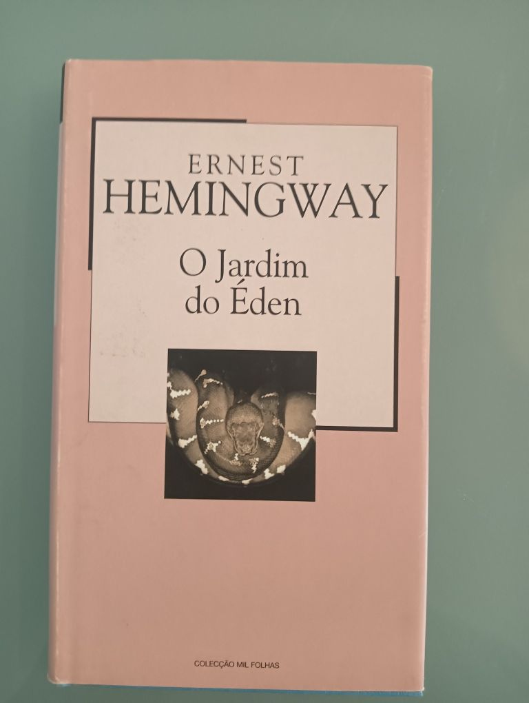 O Jardim do Éden , de Ernest Hemingway -  Novo! Nunca Usado!