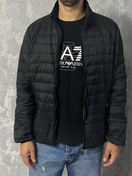 Куртка Мікропуховик Armani Jeans 100% оригінал