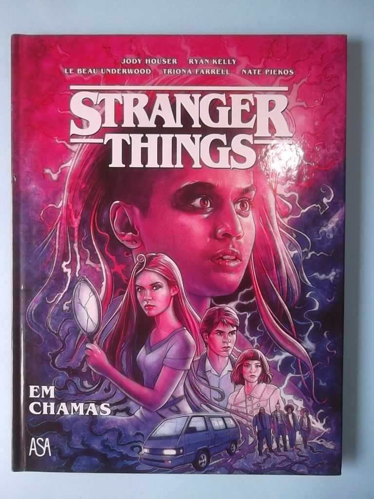 STRANGER THINGS (em banda desenhada) - 4 volumes - Edições Asa