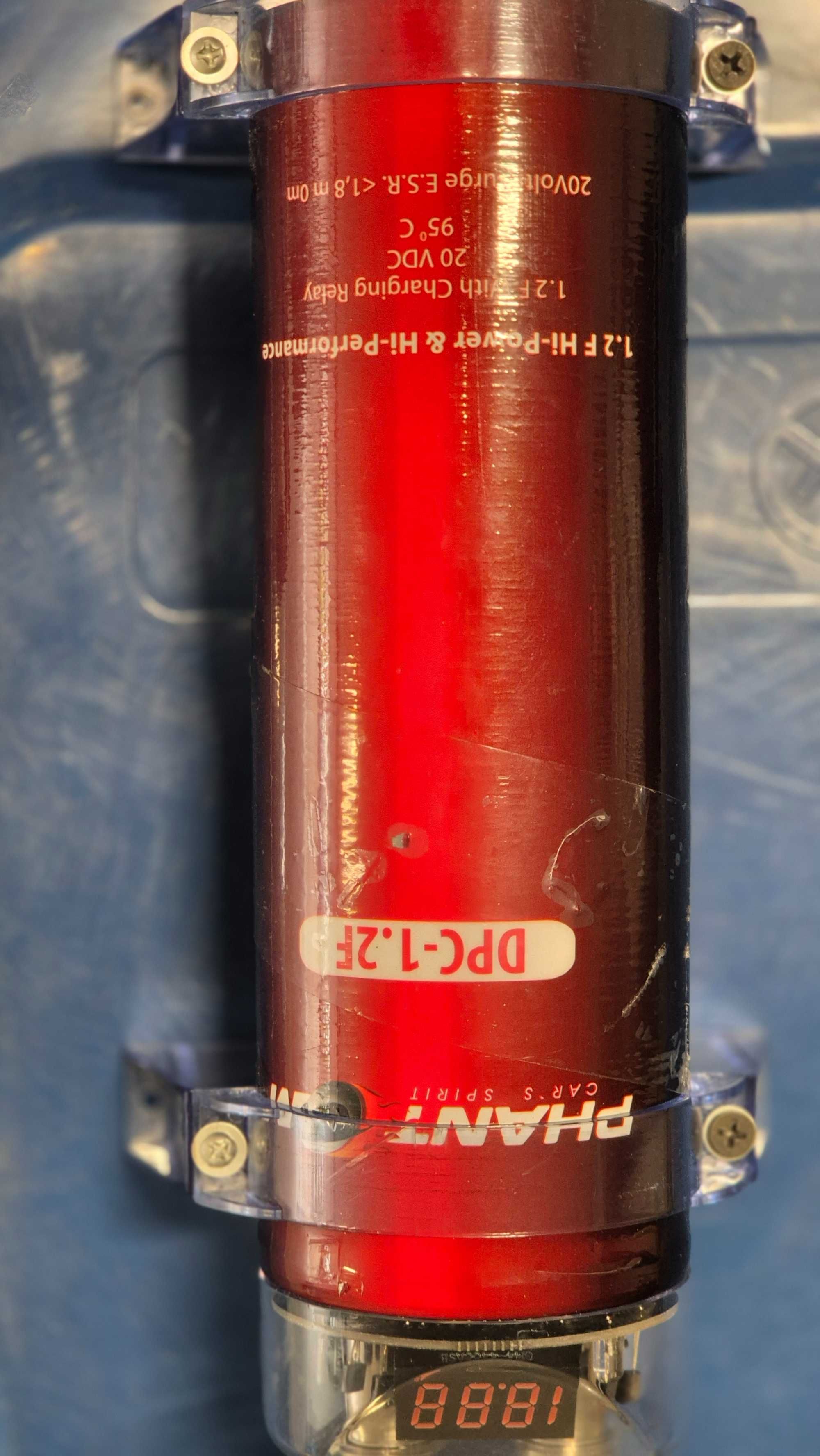 Wzmacniacz blaupunkt 400 W, subwoofer, kondensator car