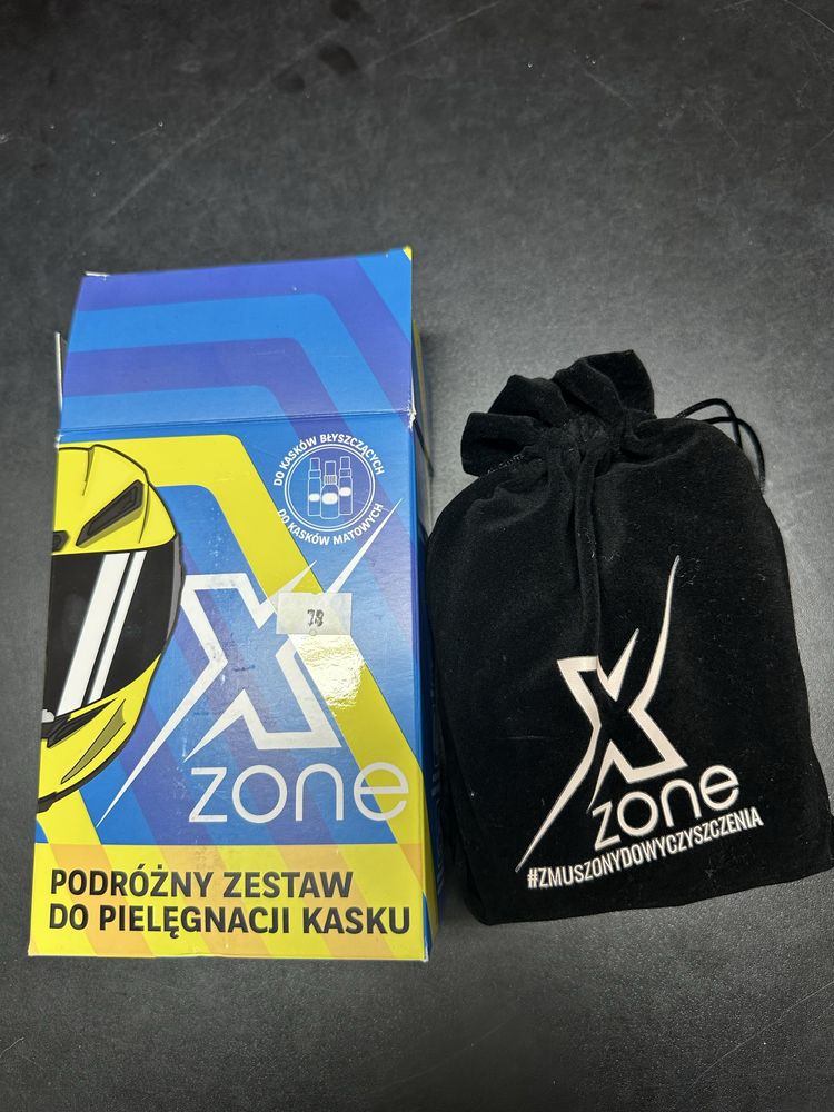 Zestaw do pielęgnacji kasku motocyklowego 3w1