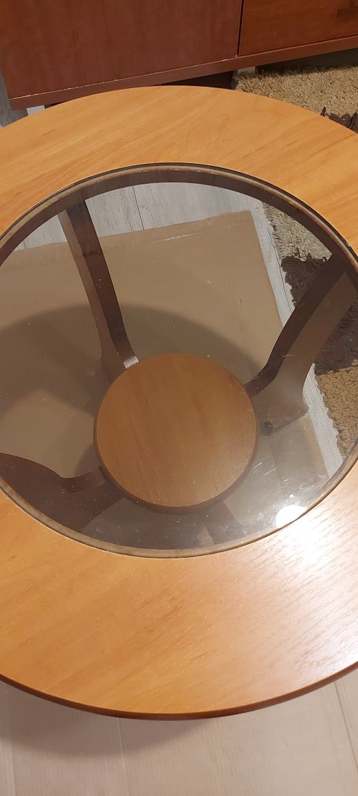 Ława okrągła stolik 60 cm