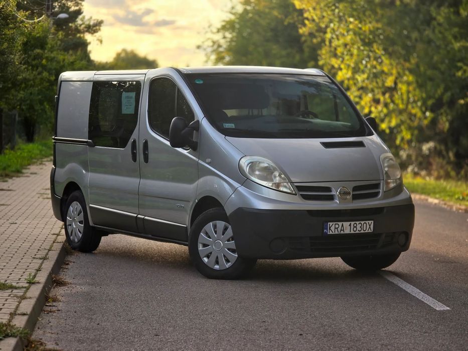 Nissan Primastar 2.0D - 115 KM_KLIMATYZACJA_  zarejestrowany PL_ Zadbany _