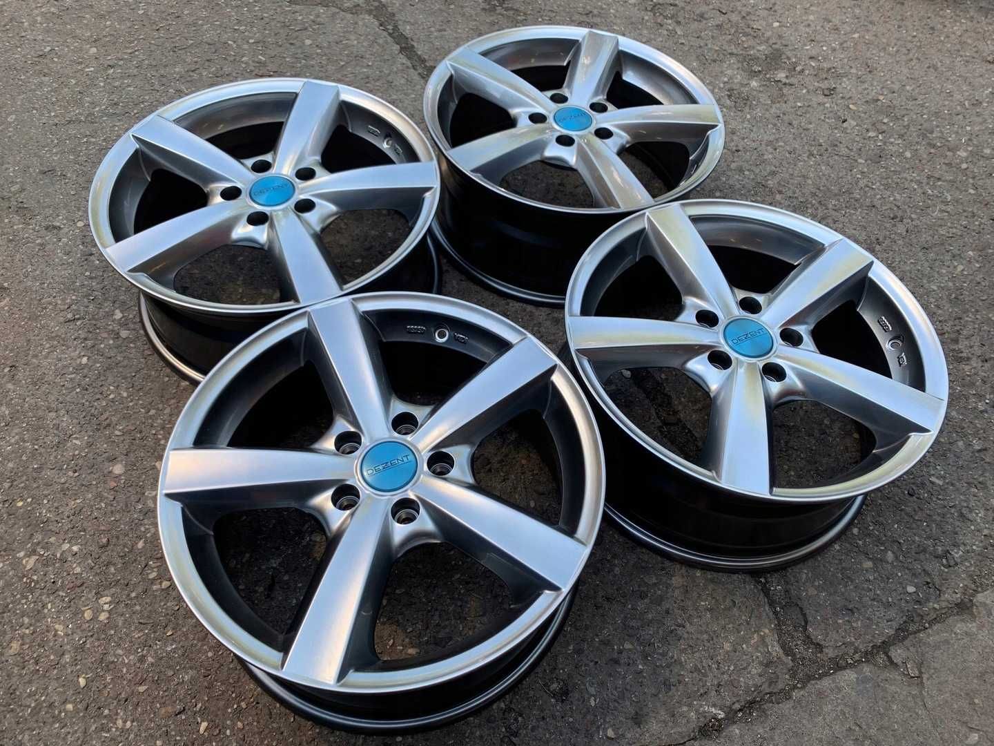 4x felgi aluminiowe DEZENT F 17"x7" rozstaw 5x112 ET 40 NOWE !!