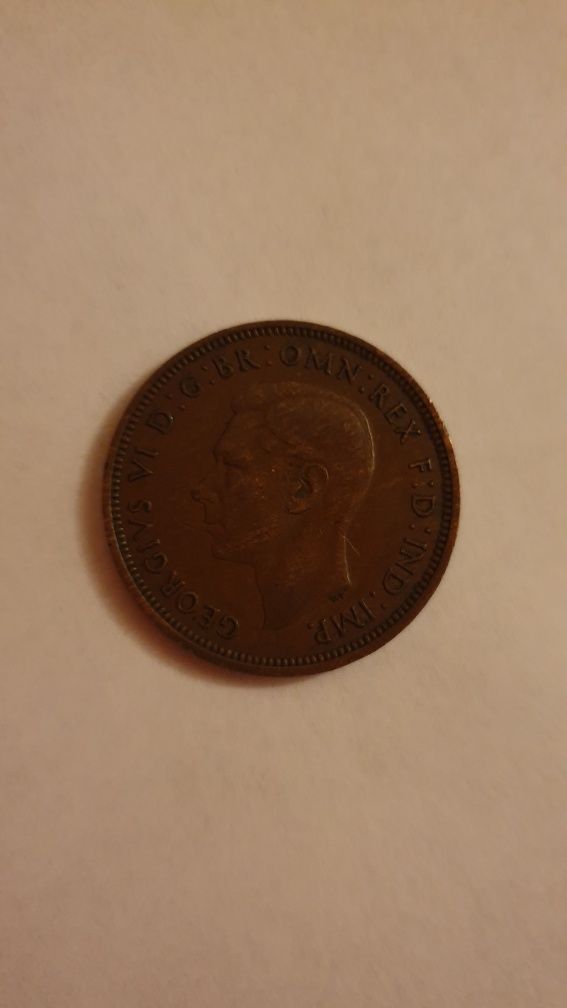 Монета Half Penny, 1941