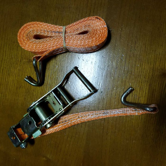 Cintas de aperto + roquete