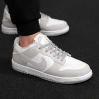 Чоловічій Кросівки Найк сірі Nike Dunk Low Grey  40-44 рм.