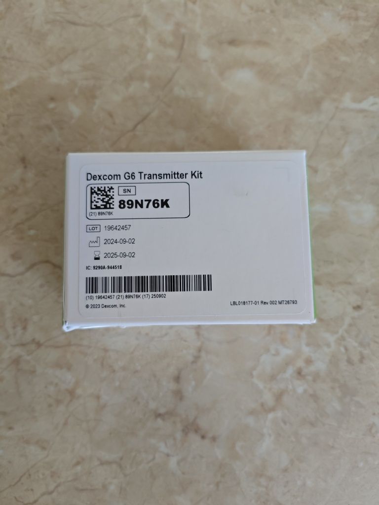 Dexcom G6 Transmitter Transmiter Nadajnik