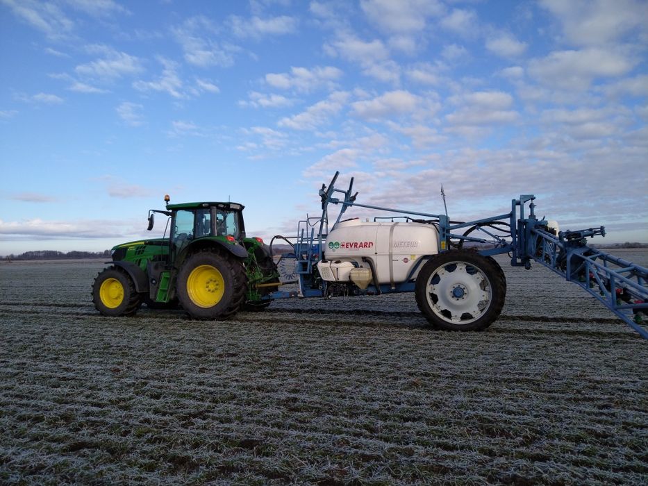 Opryskiwacz Evrard meteor 3400 hardi commander 24m skrętna oś