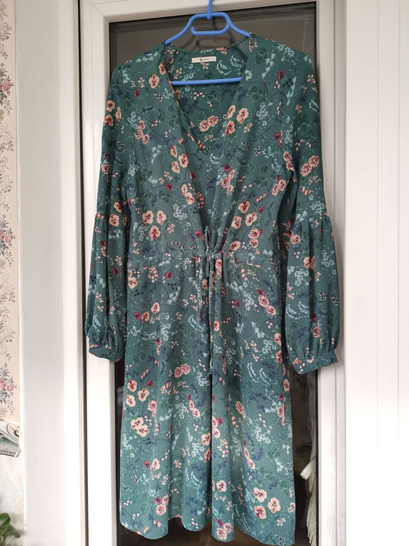 Платье с цветочным принтом 46 размер, Tu, Великобритания
